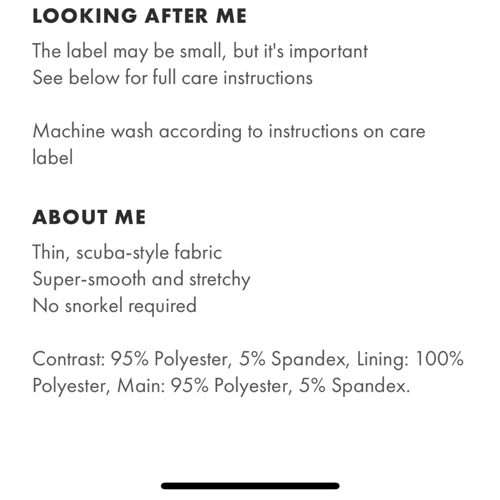 ASOS black and white statement dress - Picture 5 of 5